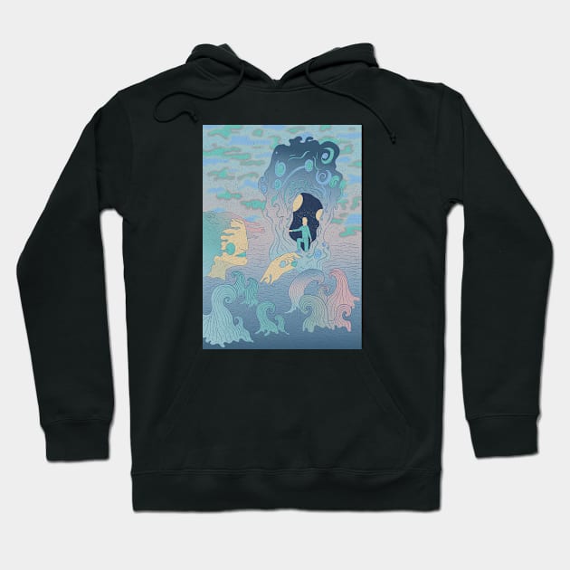 Tempest Hoodie by Rubbish Cartoon